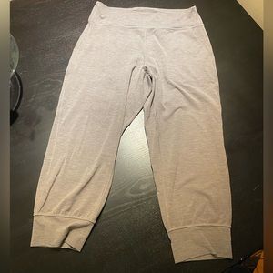 lululemon align jogger crop 23” - heathered lunar rock - size 10